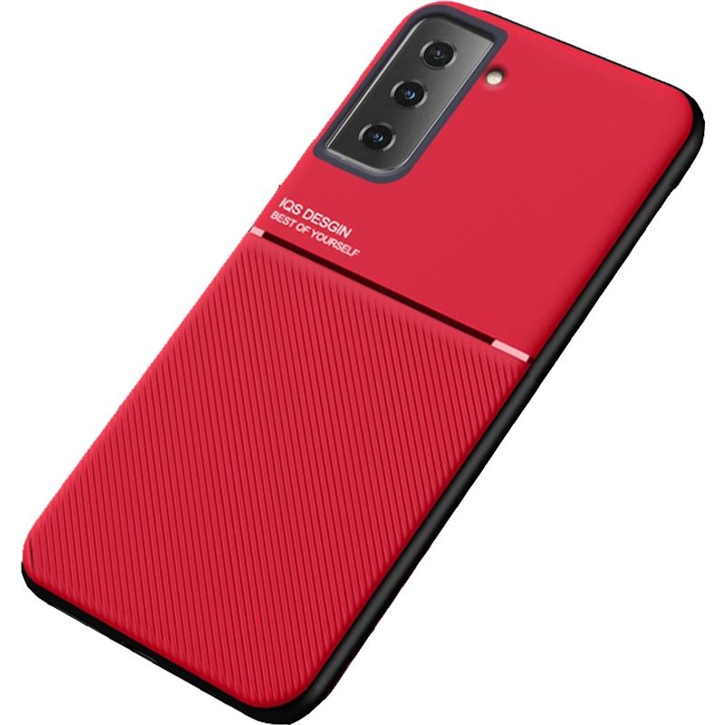GKK - Para: Galaxy S21 Ultra - Carcasa Delgada Resistente Estuche / Rojo