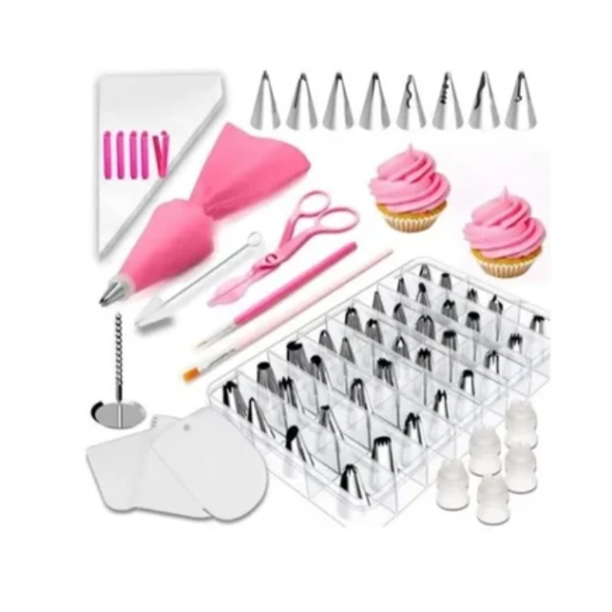 OFERTABKN - Boquillas De Decoración Para Pastelería Set 83 Pcs