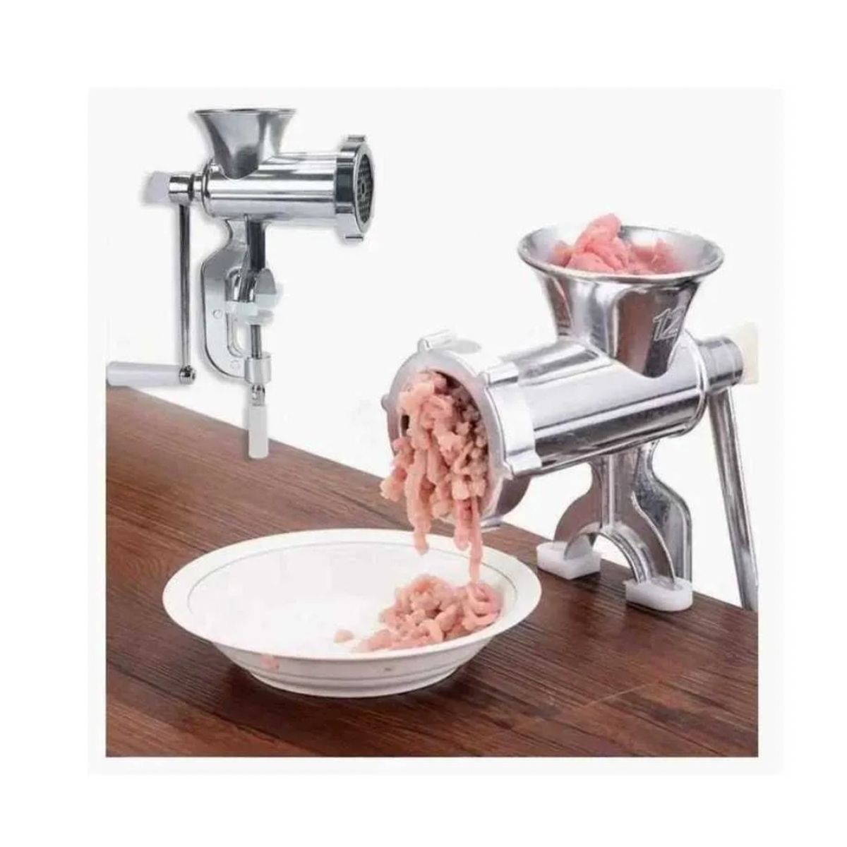 GENERICO - Moledora Picadora Manual Carne Molinillo Máquina Carne