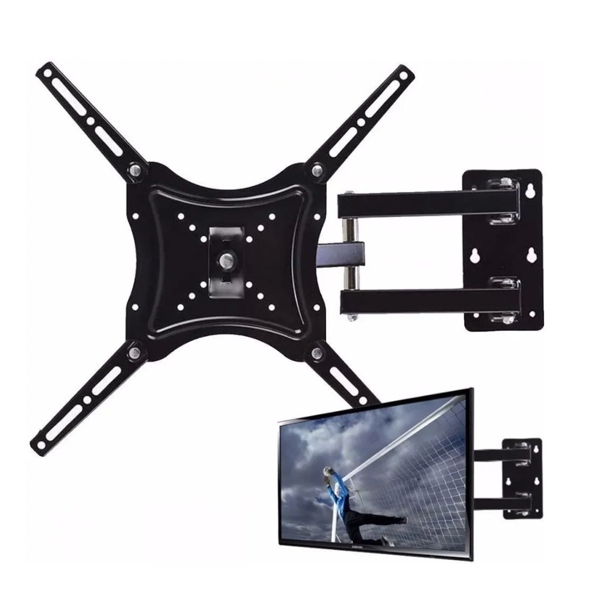 GENERICO - Soporte Led Soporte Tv Brazo Base Para Tv 14-55pulgada 50kg