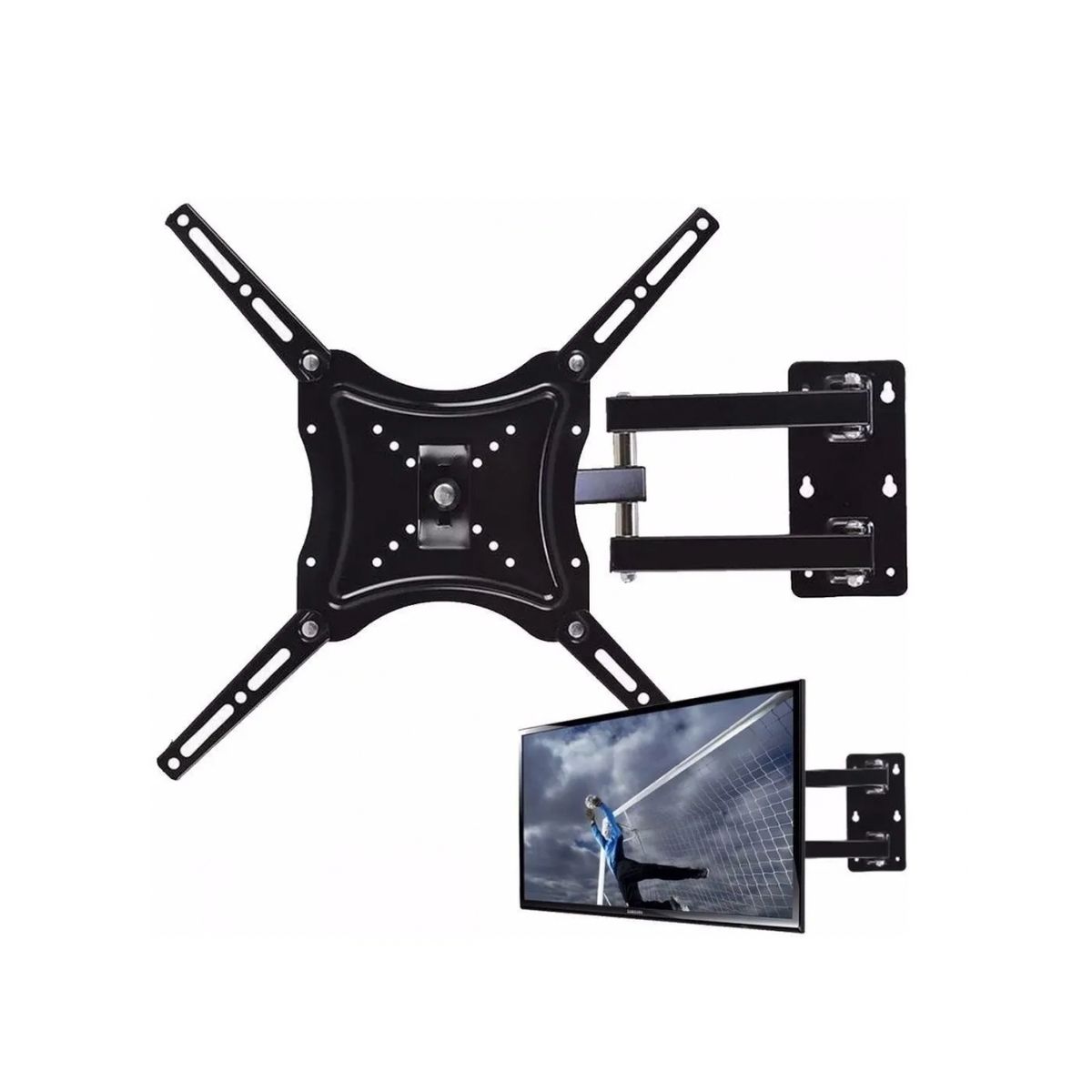 GENERICO - Soporte Led Soporte Tv Brazo Base Para Tv 14-55pulgada 50kg