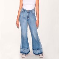 Jeans Flare Ella celeste
