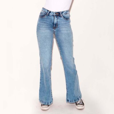 Imagen 1 del producto Jeans Flare Pepa Celeste