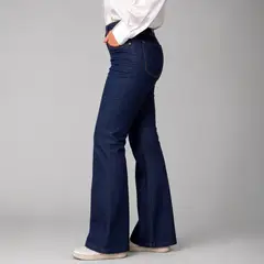 MOMCHIC - Jeans Flare peppa raw
