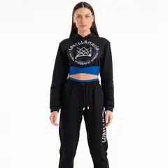 LABELLAMAFIA - Jogger Negro letras Blancas