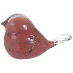MALLORCA - Figura Decorativa Pajaro Bordeaux