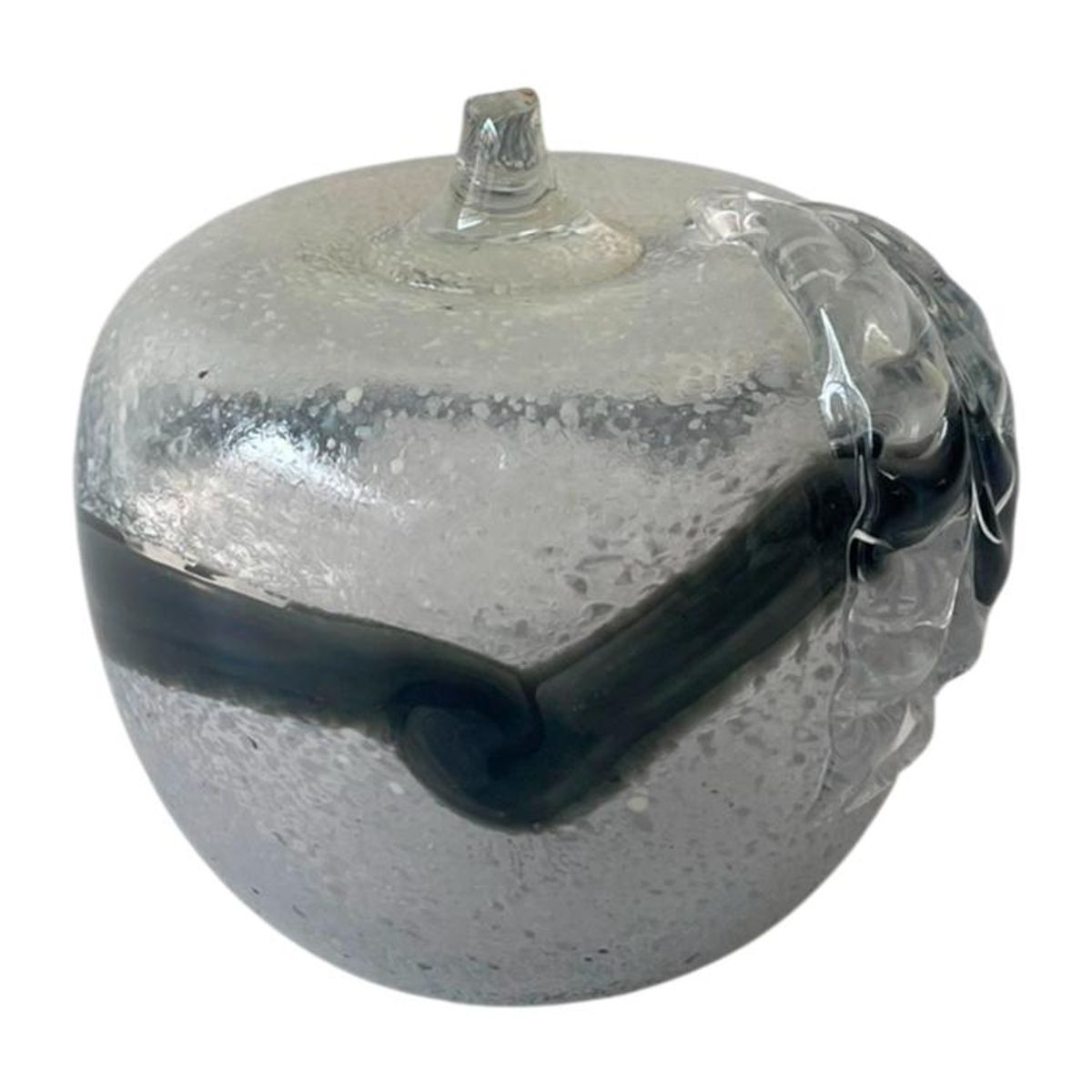 MALLORCA - Figura Decorativa Manzana Jupiter Gris