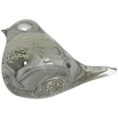 MALLORCA - Figura Decorativa Pajaro Jupiter Mediana Gris