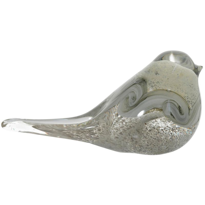 MALLORCA - Figura Decorativa Pajaro Jupiter Grande Gris