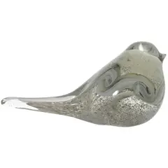 MALLORCA - Figura Decorativa Pajaro Jupiter Grande Gris