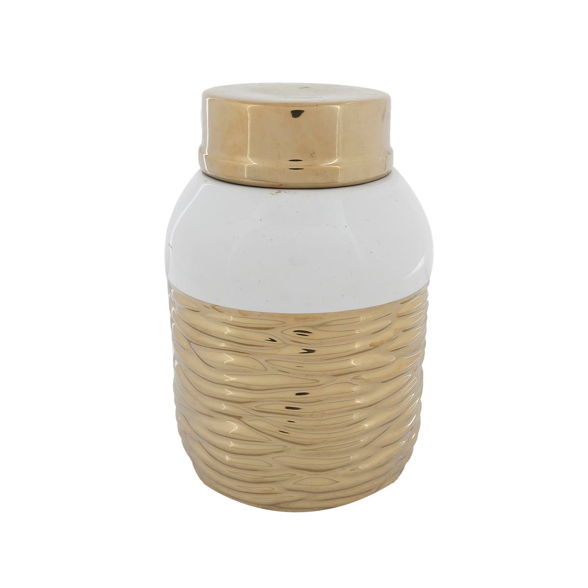 MALLORCA - Figura Decorativa Anfora Marsella Gold Mediana