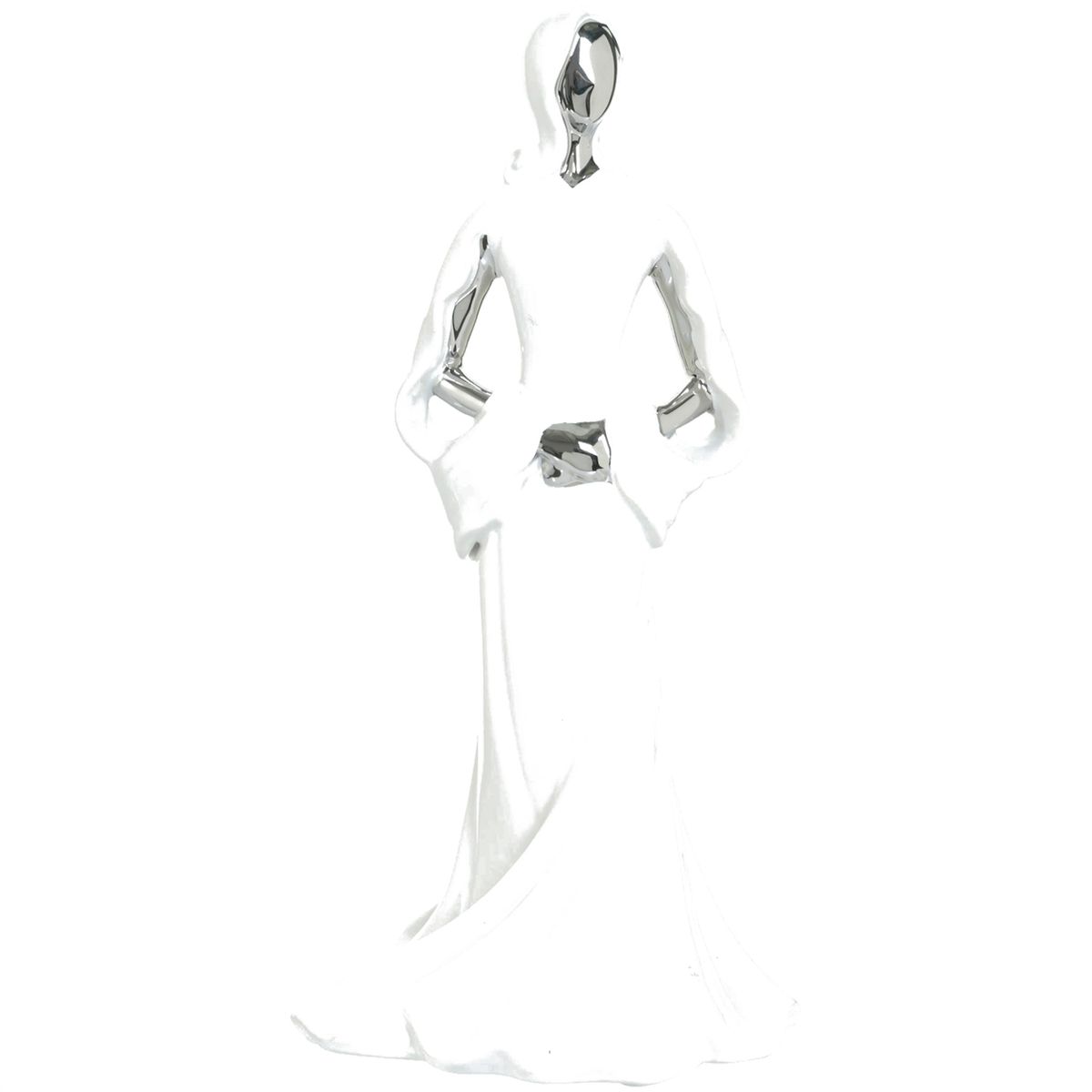 MALLORCA - Figura Decorativa Mujer Berna Night Silver