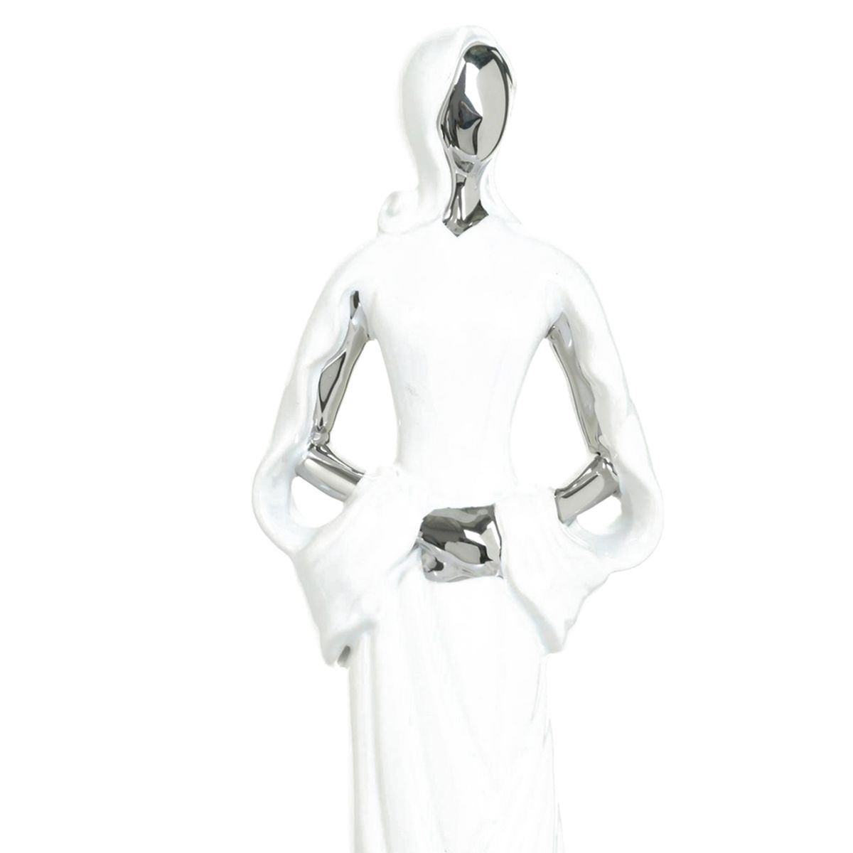 MALLORCA - Figura Decorativa Mujer Berna Night Silver