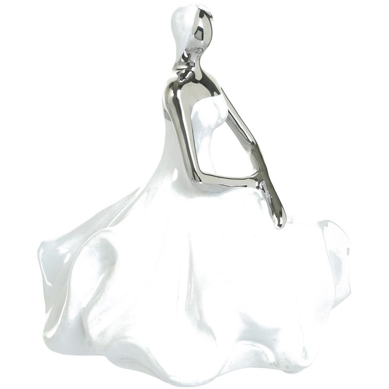 MALLORCA - Figura Decorativa Mujer Berna Noons Silver