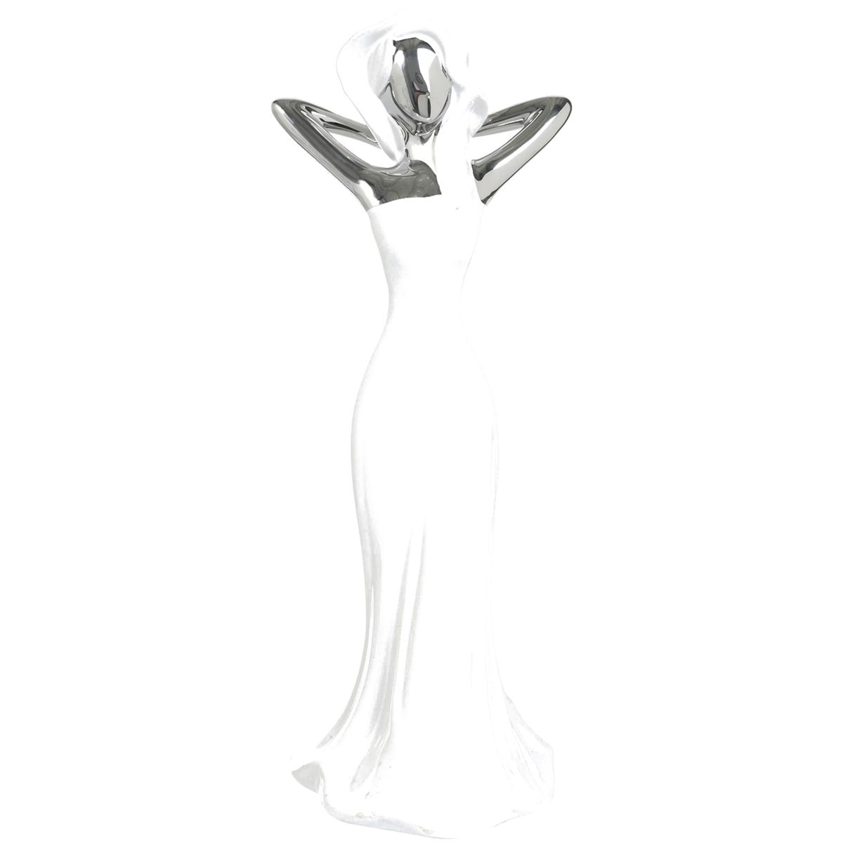 MALLORCA - Figura Decorativa Mujer Berna Morning Silver