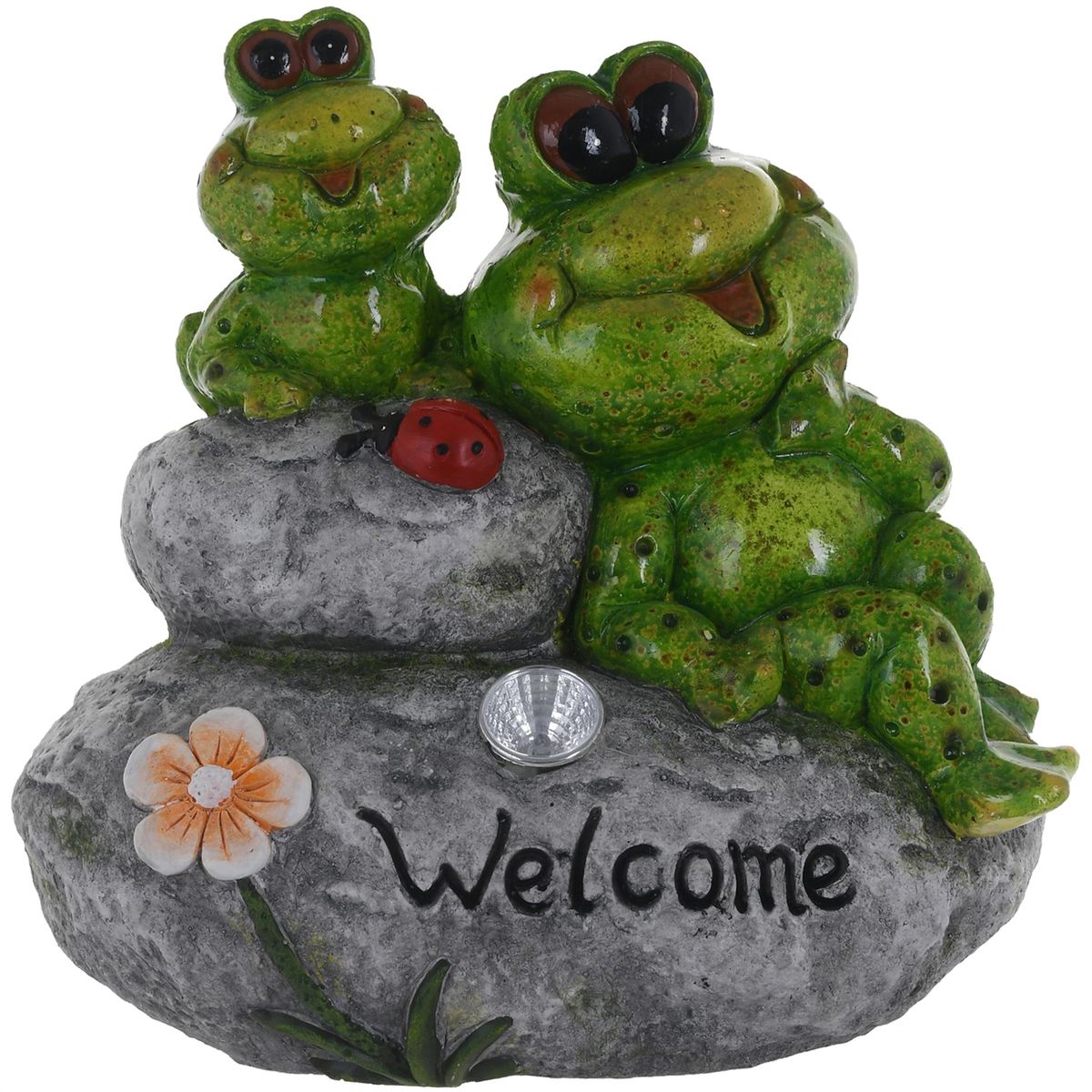 MALLORCA - Figura Decorativa Ranas Welcome Grande