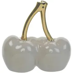 MALLORCA - Figura Decorativa Cereza Doble Clemont Ocre