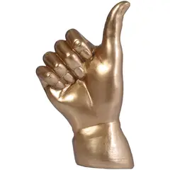 MALLORCA - Figura Decorativa Mano Todo Bien Gold
