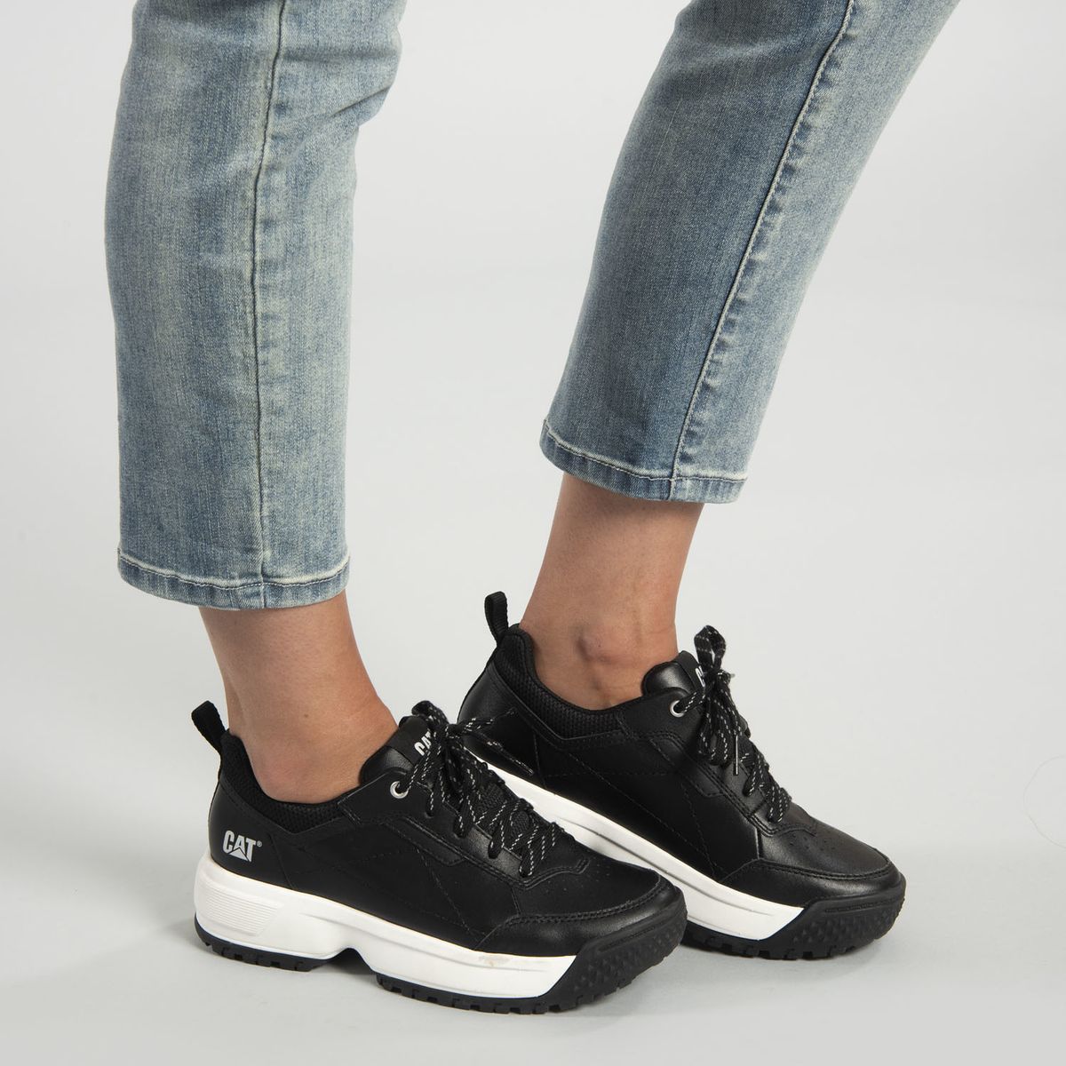 CAT - Zapatilla Mujer Flame Negro CAT