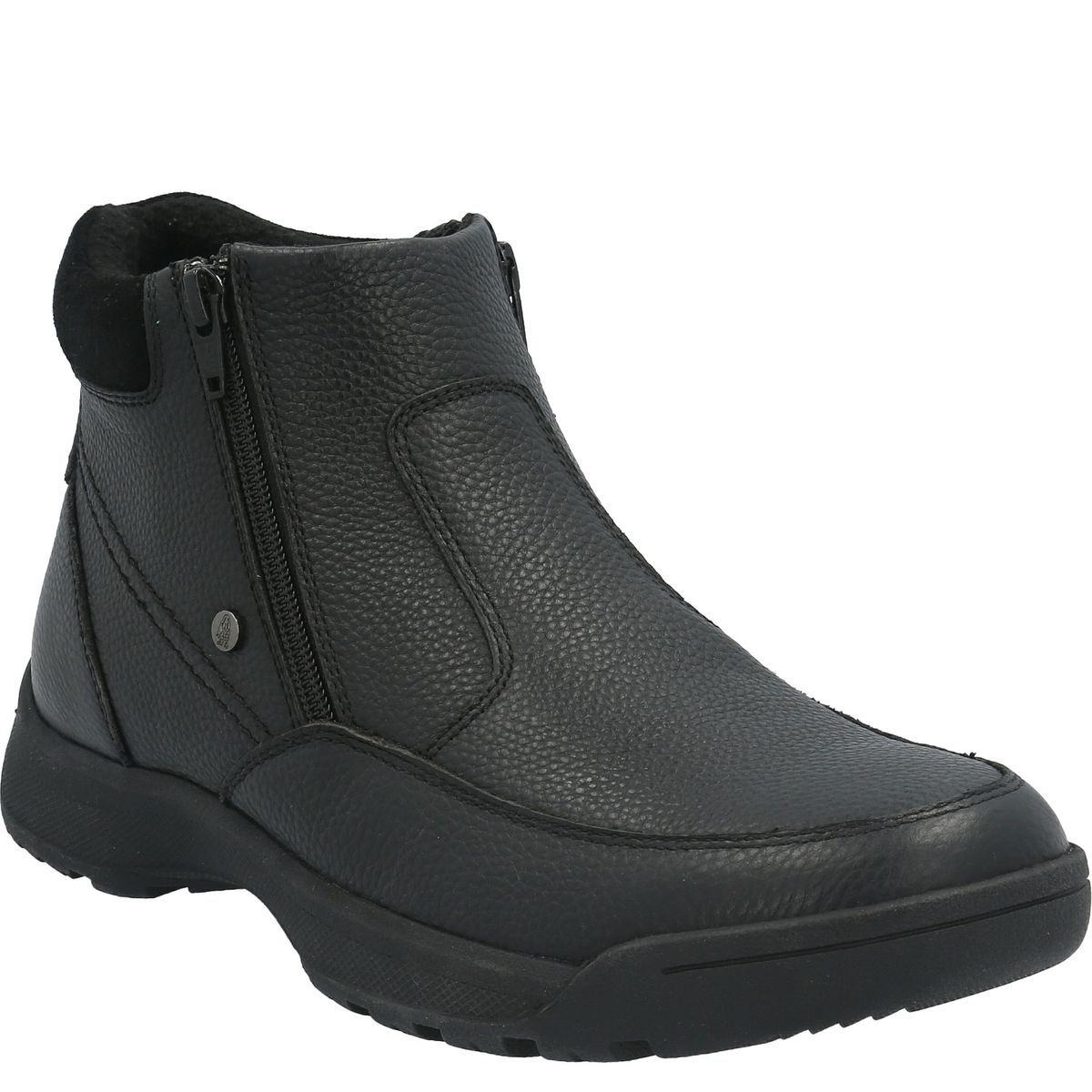 HUSH PUPPIES - Botin Cuero Hombre Chief Negro HUSH PUPPIES