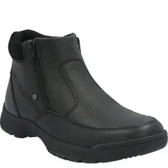 HUSH PUPPIES - Botin Cuero Hombre Chief Negro