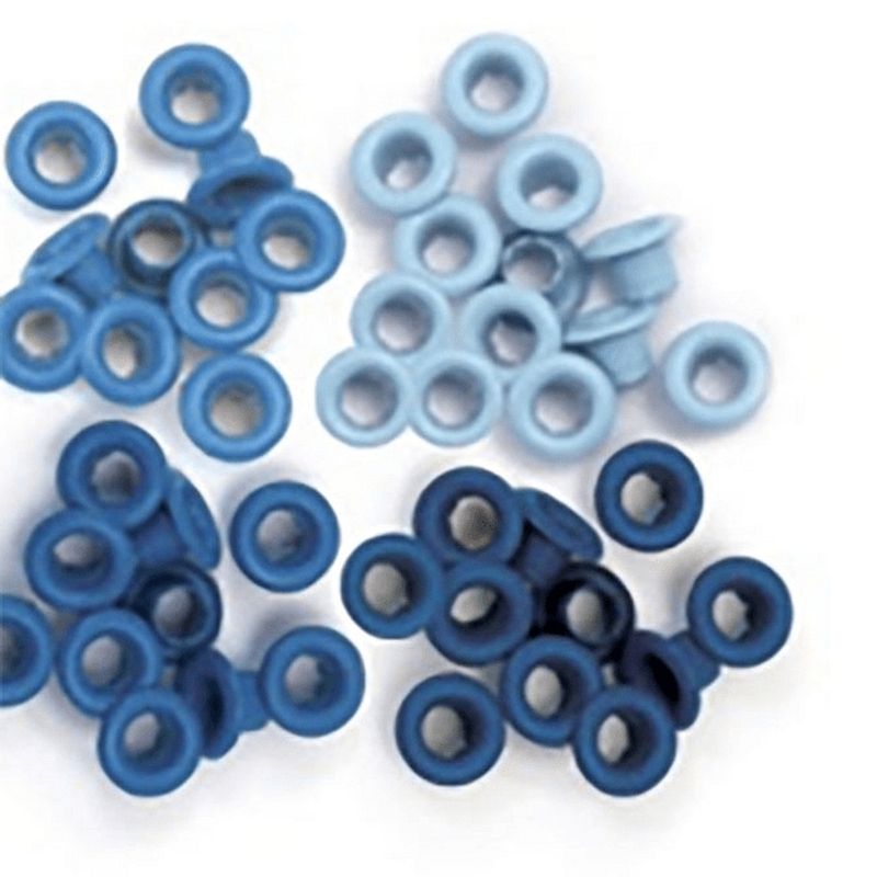 AMERICAN CRAFTS - Eyelets estándar Azules