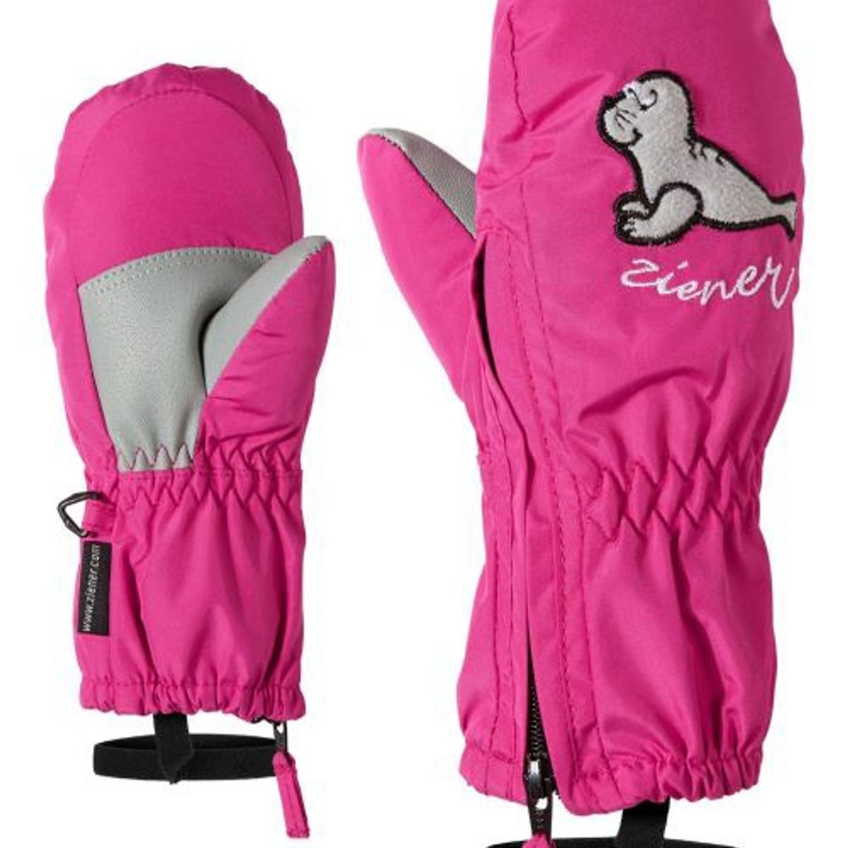 ZIENER - Guantes para la nieve diseño foca