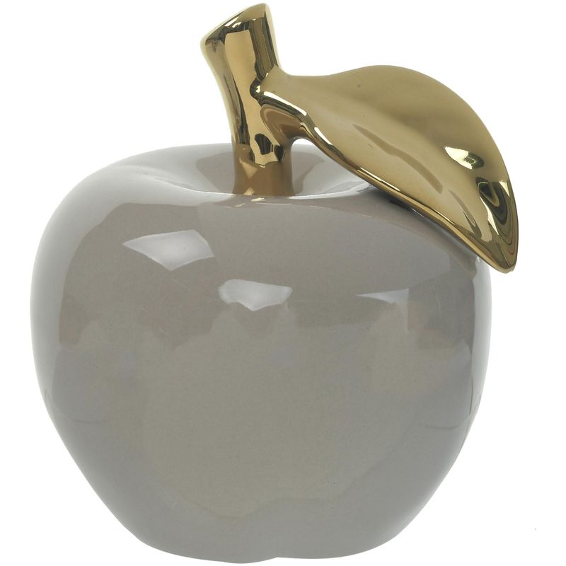 MALLORCA - Figura Decorativa Manzana Clemont Ocre
