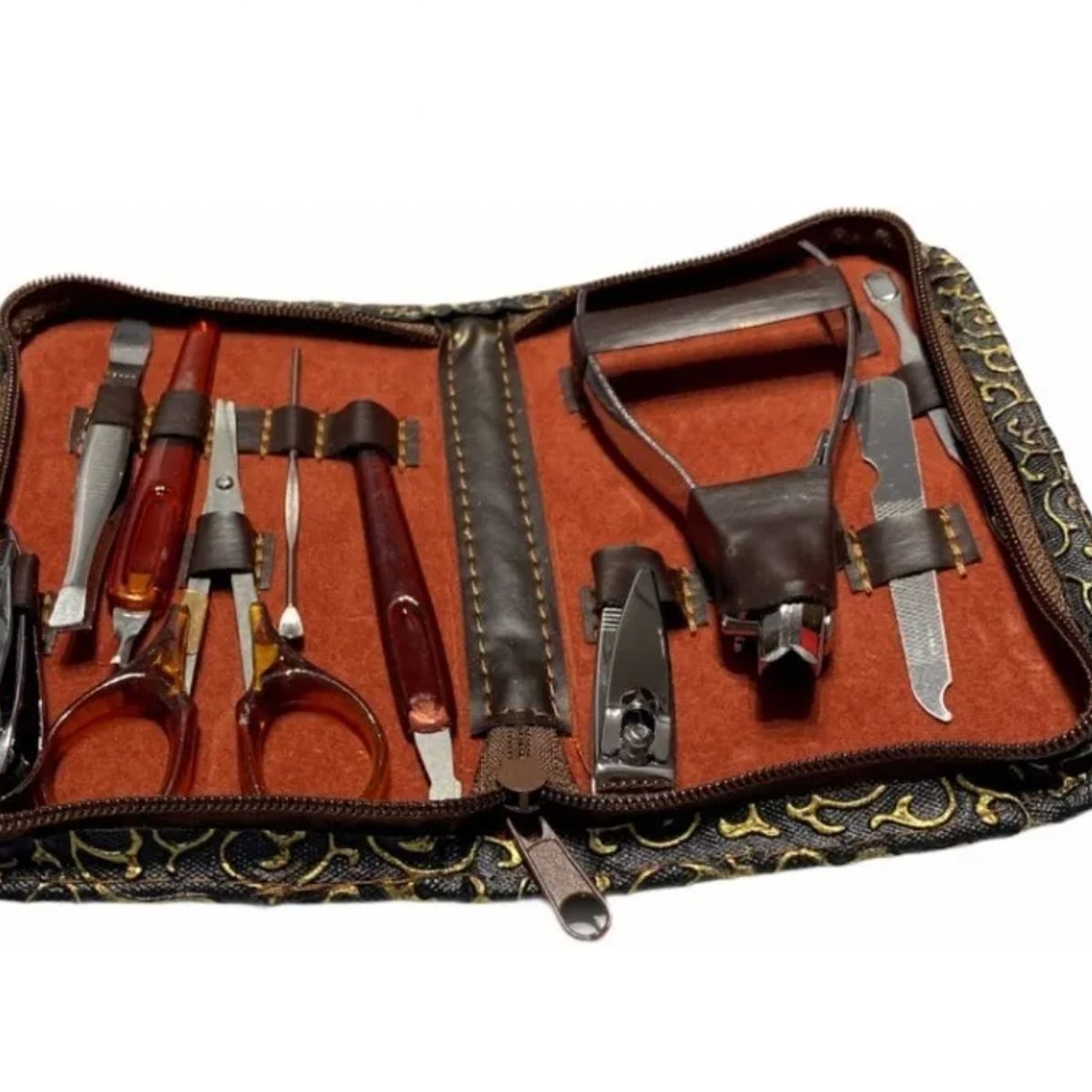 GENERICO - Set Corta Uñas Manicure 10 Piezas Herramientas