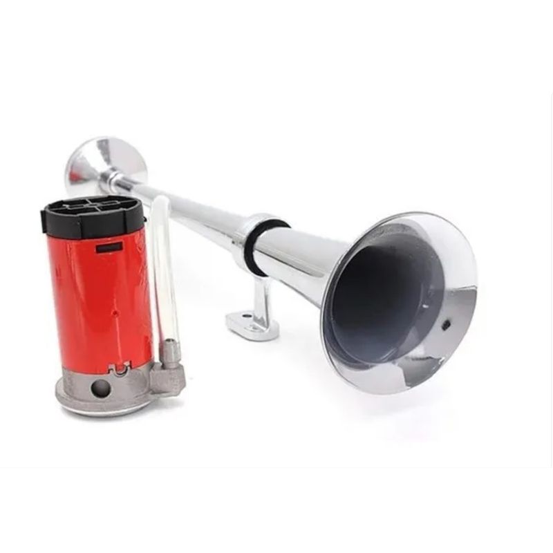 GENERICO - Bocina 24v Eléctrica Trompeta Aire Comprimido Universal Auto