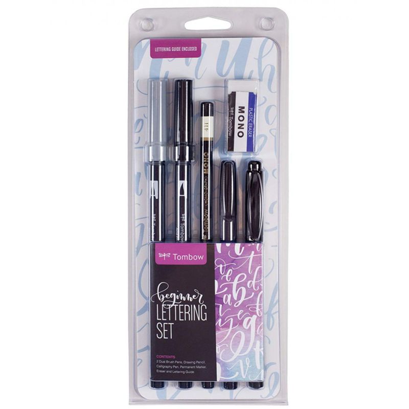 TOMBOW - Set Tombow Lettering para Principiantes 6 piezas