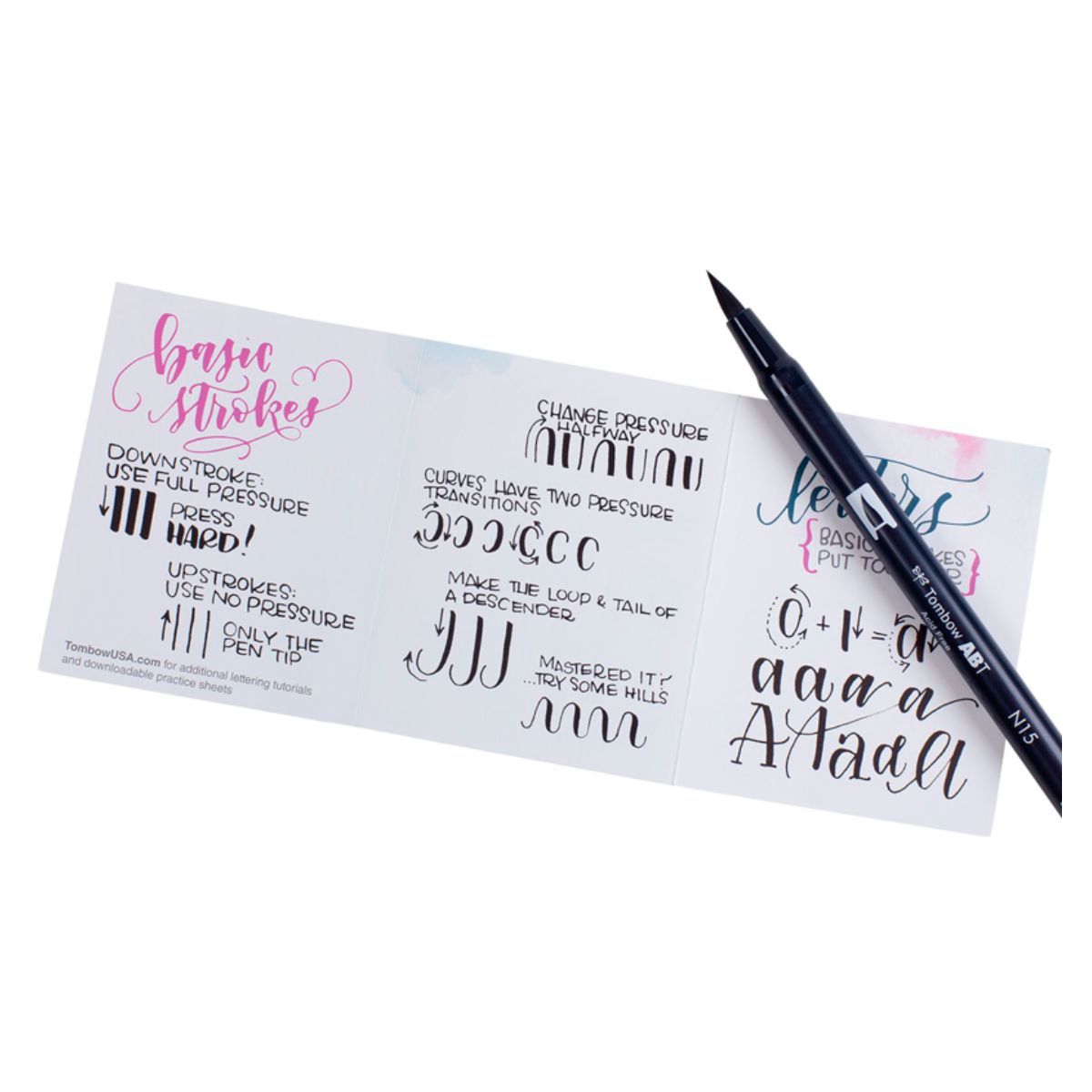 TOMBOW - Set Tombow Lettering para Principiantes 6 piezas
