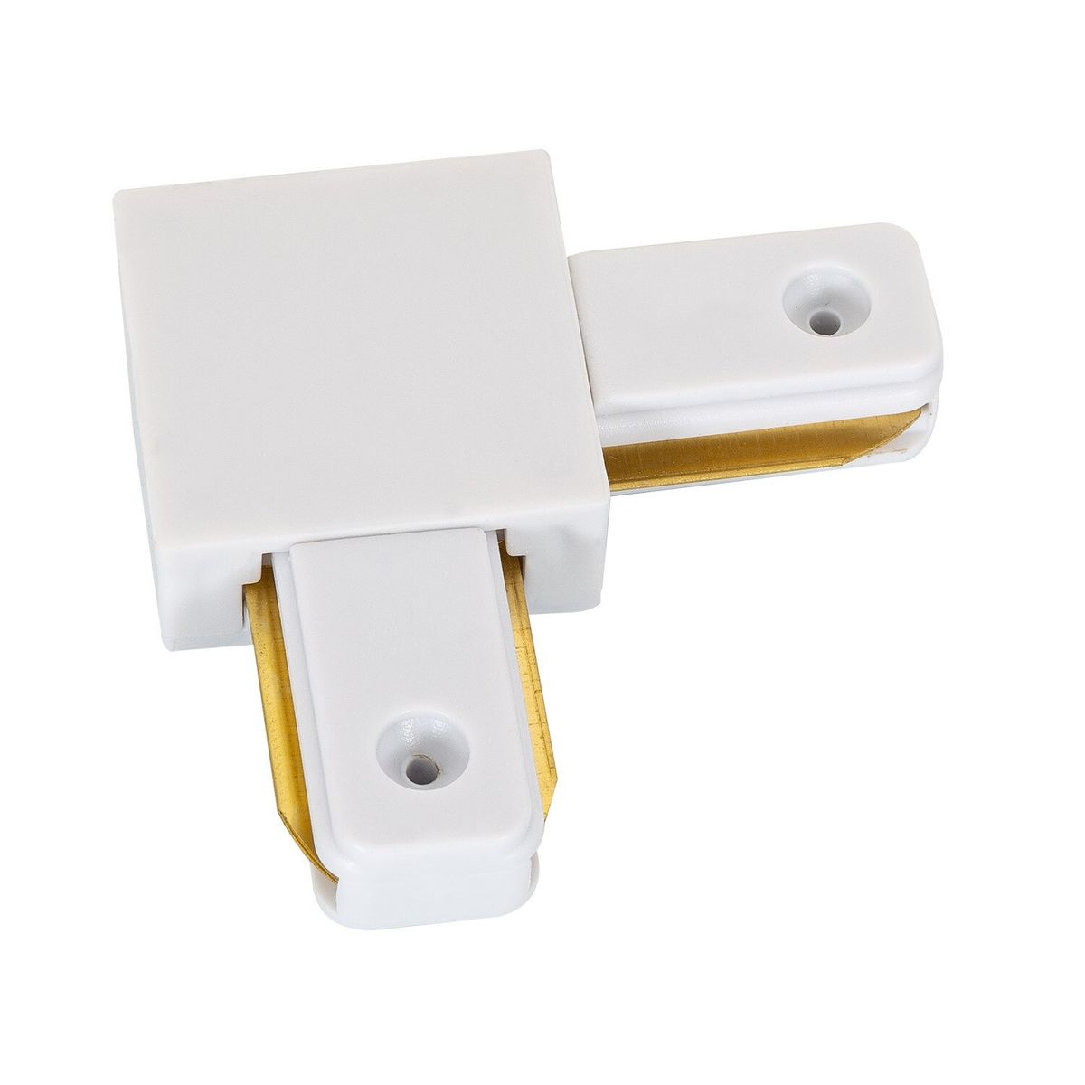 HB LEDS - Pack 5 Conectores Para Carril Monofásico Iluminación LED L Blanco