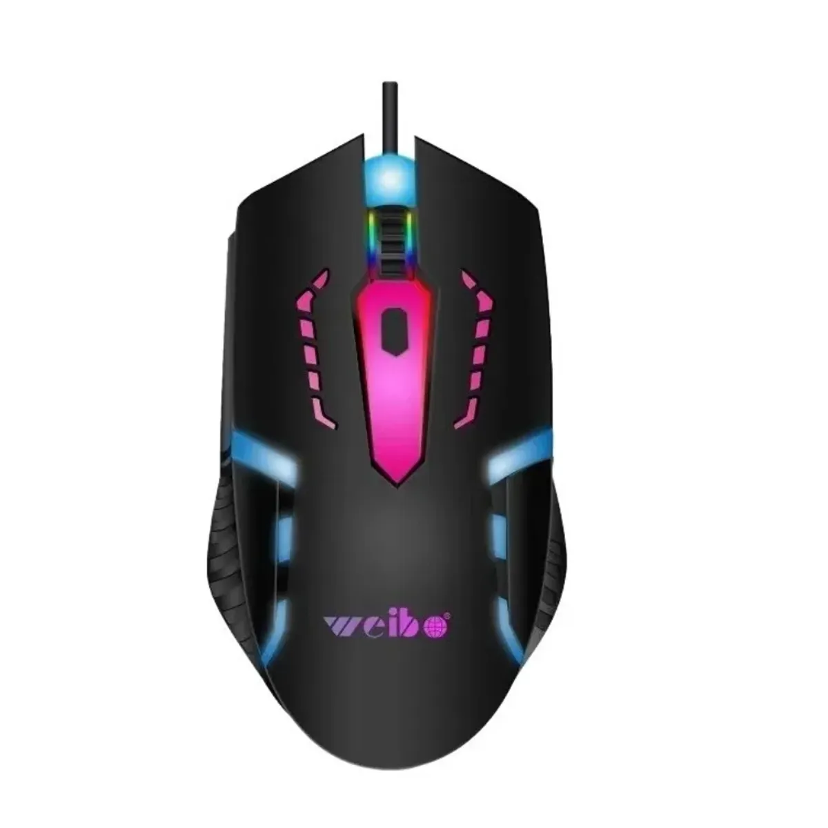WEIBO - Mouse Gamer dpi3 Botones Iluminado