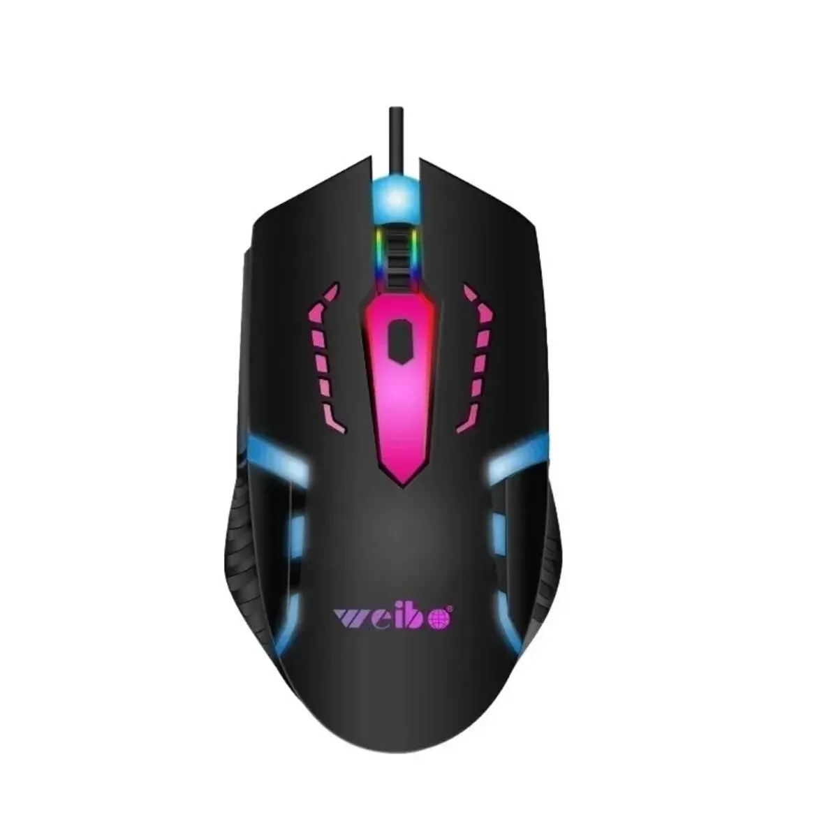 WEIBO - Mouse Gamer dpi3 Botones Iluminado
