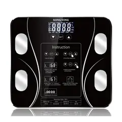 GENERICO - Bascula Digital Electrónica Medidor Peso Y Grasa Corporal