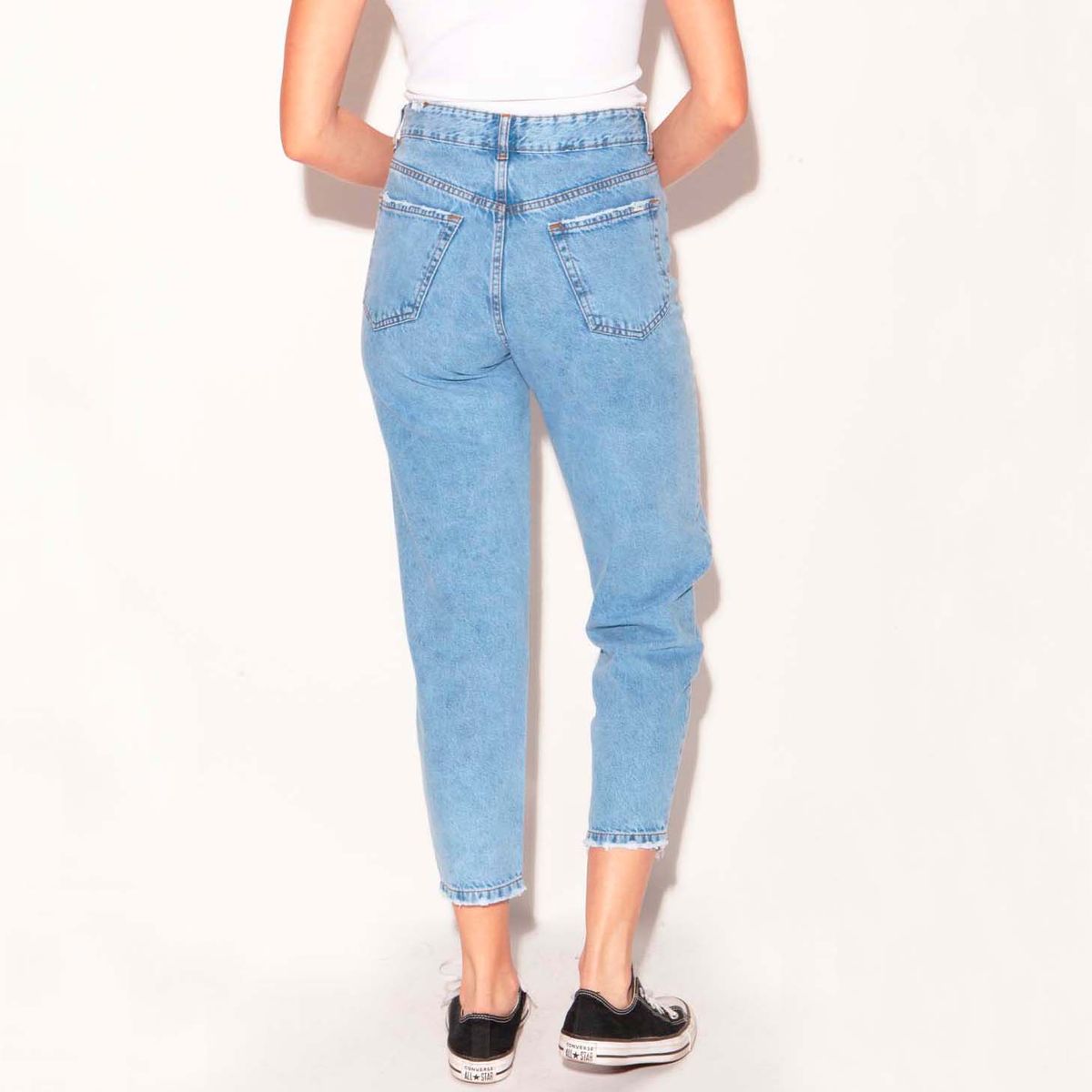 MOMCHIC - Jeans Mom Raquel celeste