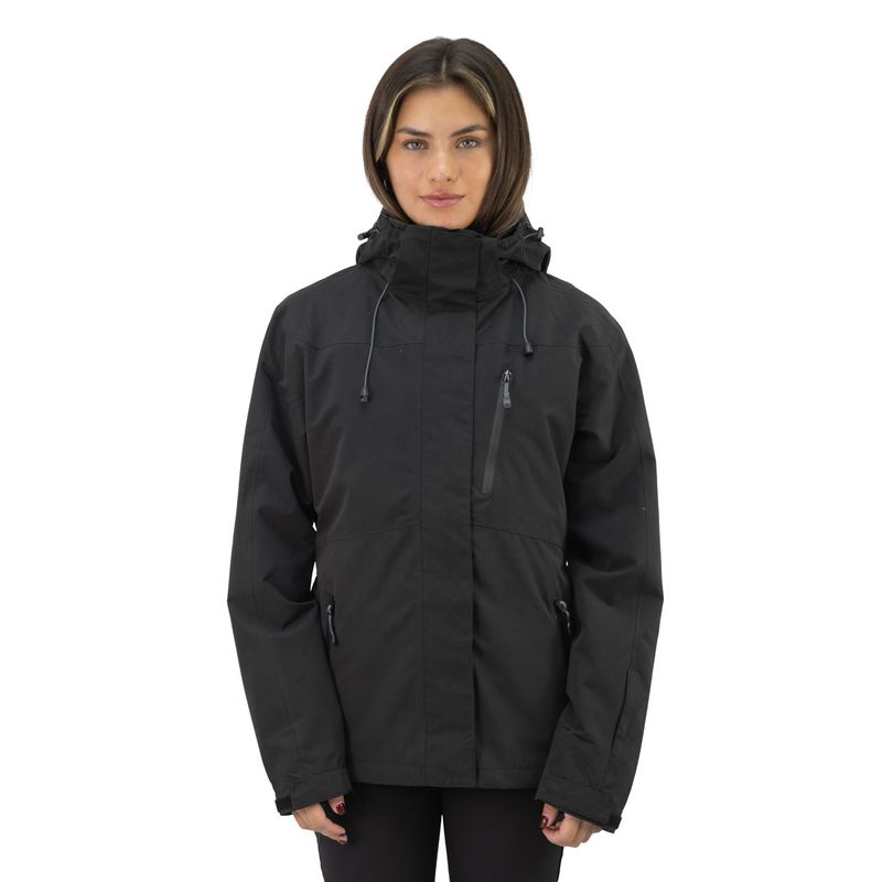 HARDWORK - Parka Hw 3 En 1 Reno Nomade Mujer Black