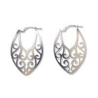 Aros Anya Calados Plata Fina 925