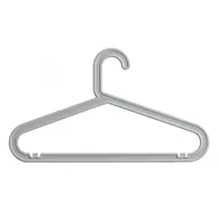 GENERICO - Set 4 Colgador de Ropa 8853 Gris
