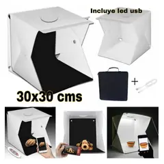 UNIVERSAL - CAJA DE LUZ PARA FOTOS 30X30 CMS