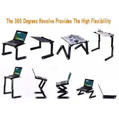 UNIVERSAL - Escritorio plegable pata pc notebook o estudios altura regulable.