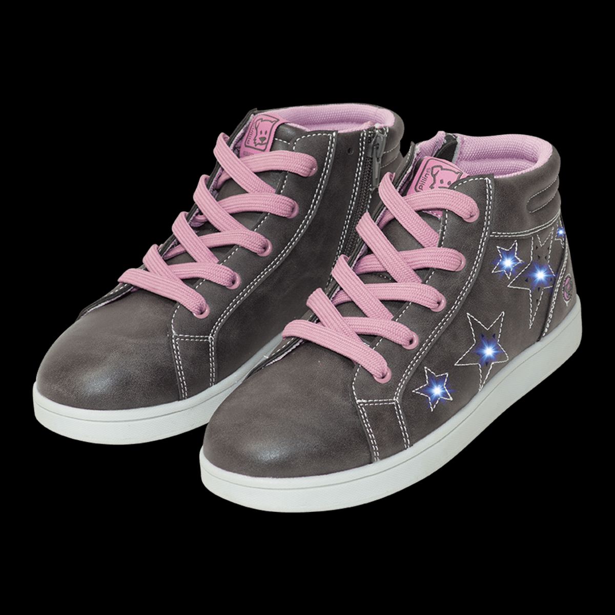 PILLIN - Zapatilla Niña Gris Pillin PILLIN