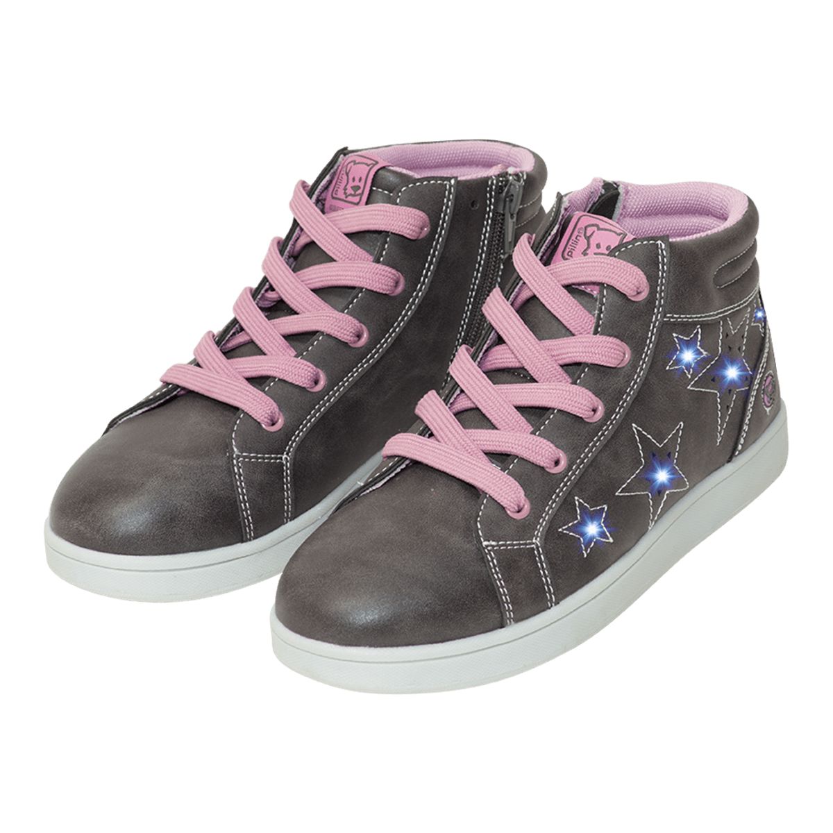 PILLIN - Zapatilla Niña Gris Pillin PILLIN