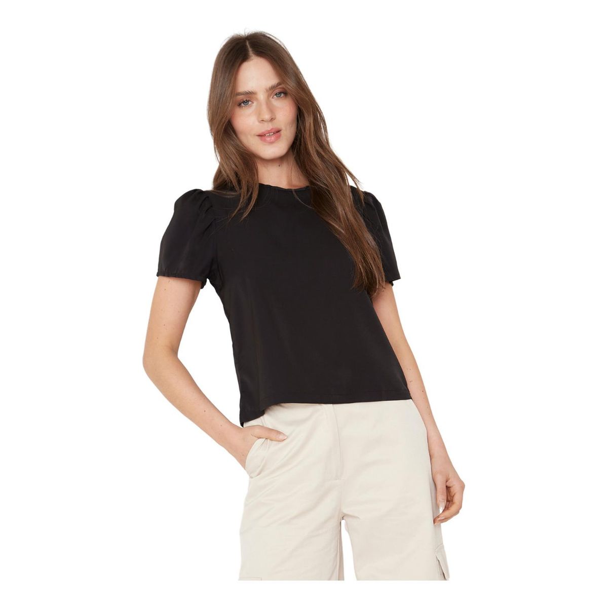 JACINTA TIENDA - Blusa Olivia II negra Jacinta Tienda