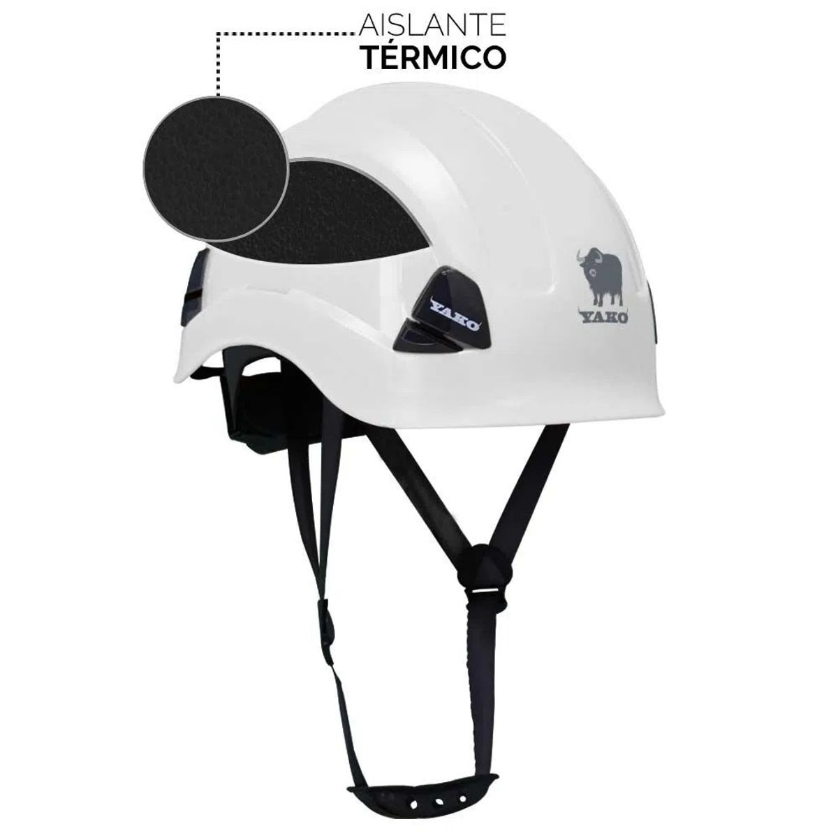STEELPRO - Casco Yako Steelpro Blanco