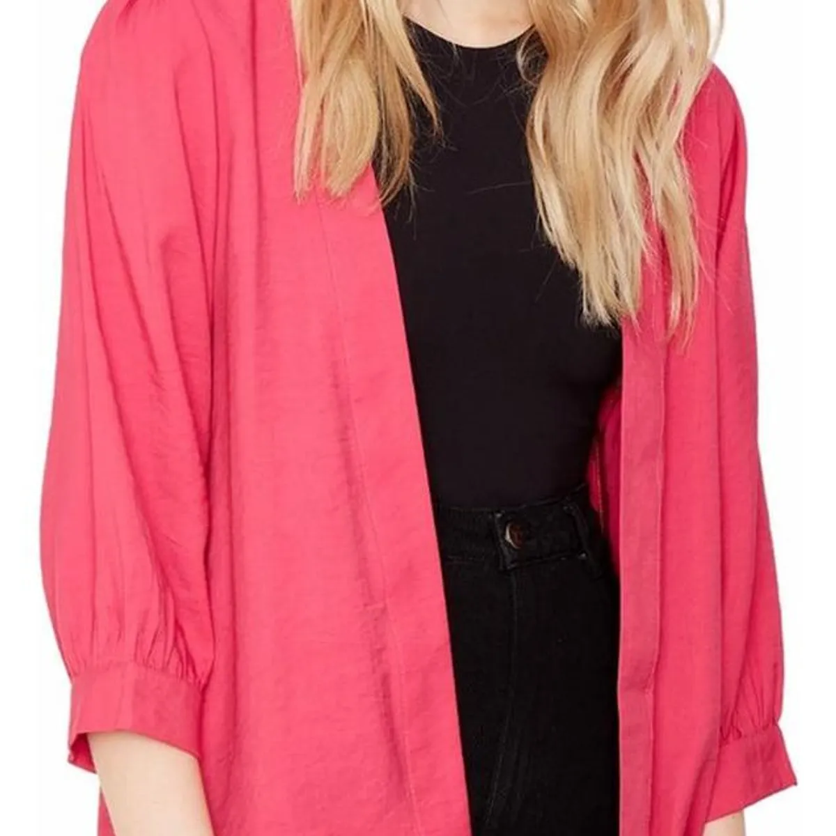 JACINTA TIENDA - Kimono Eva corto fucsia Jacinta Tienda