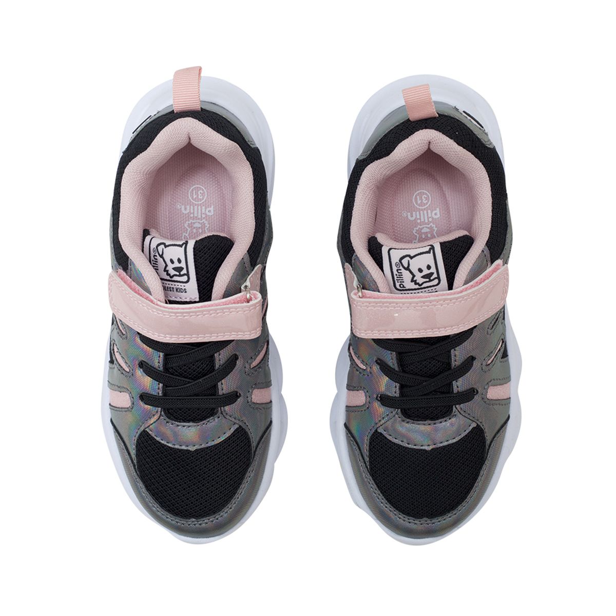 PILLIN - Zapatilla Niña Negro Pillin PILLIN