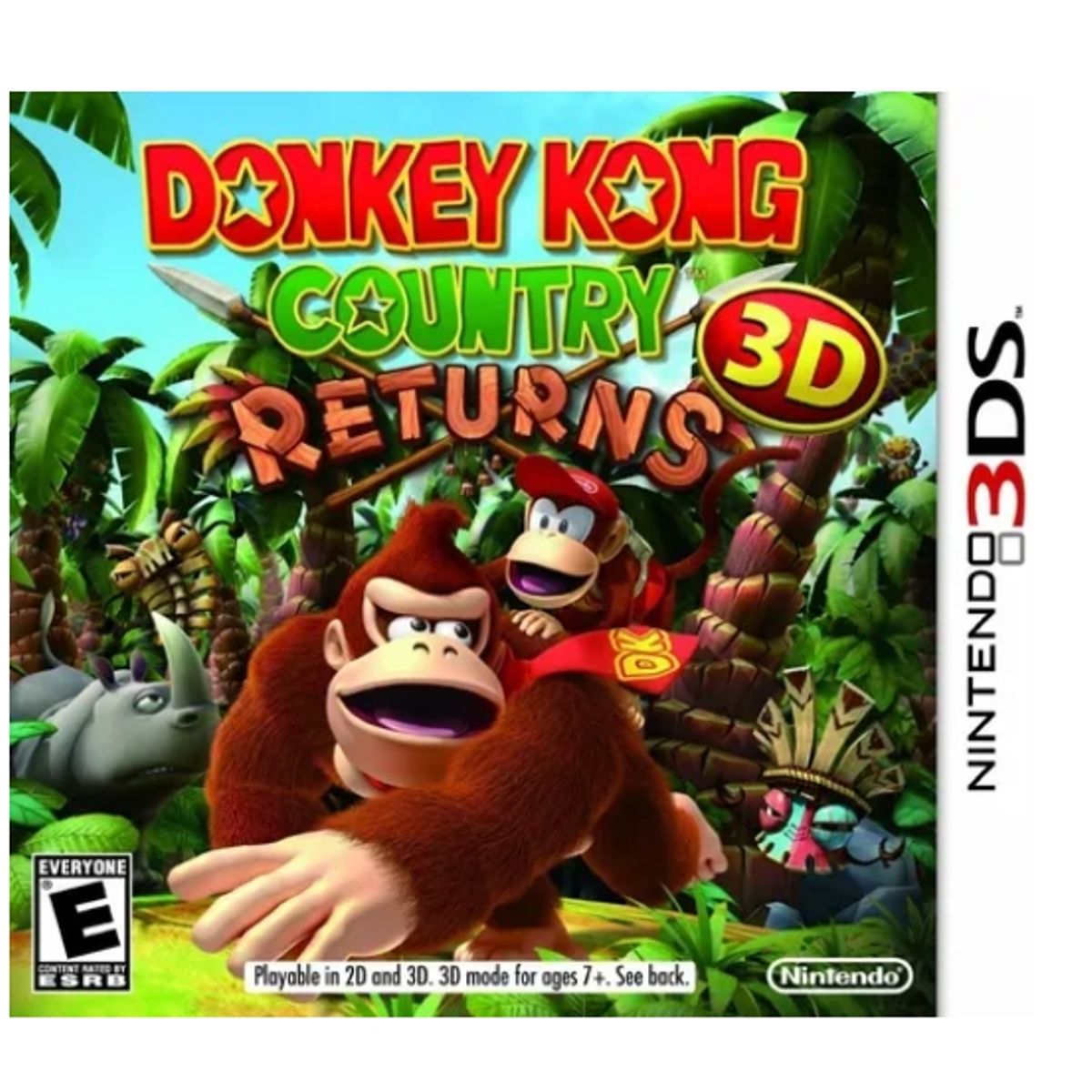 NINTENDO - Donkey Kong Country Returns 3D - 3DS - Sniper.