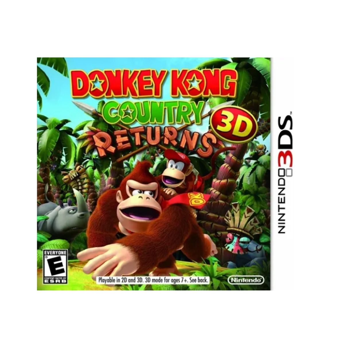 NINTENDO - Donkey Kong Country Returns 3D - 3DS - Sniper.